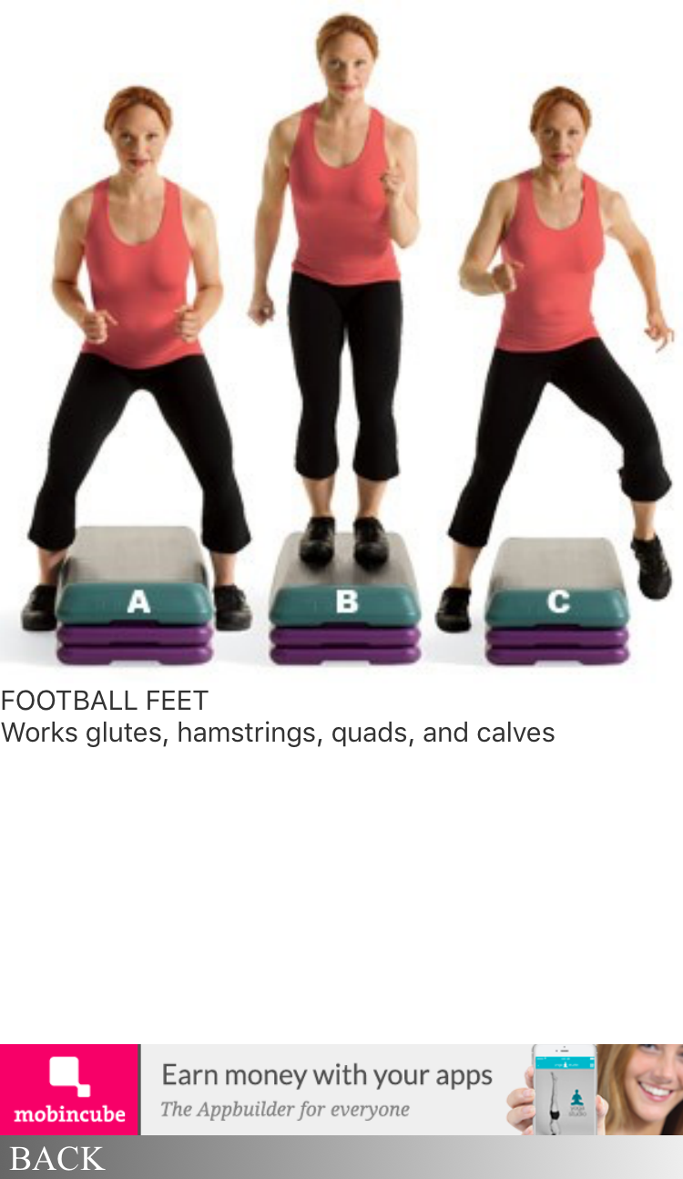 Android application 20 minutes Workout screenshort