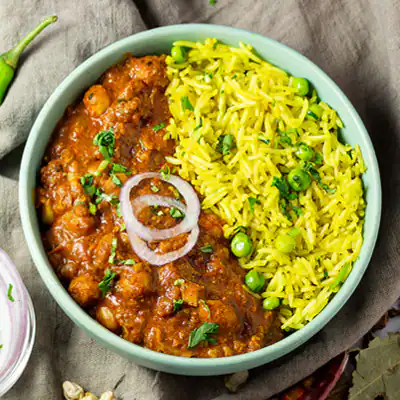 Amritsari Chole & Pulav Bowl