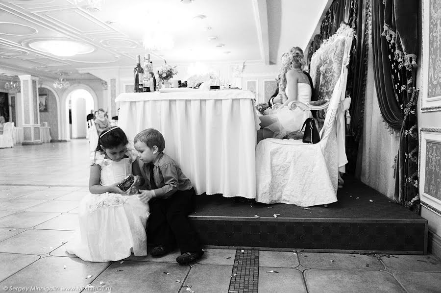 Hochzeitsfotograf Sergey Minnigalin (nextshot). Foto vom 24. Dezember 2012