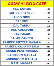 Aamchi Goa Cafe menu 8