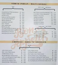 V Meet Multi Cuisine Restaurant menu 1