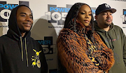 Bonang made an appearance on The Breakfast Club radio show in New York on Wednesday.