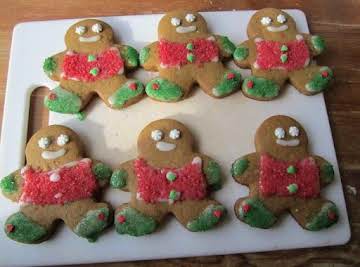 soft gingerbread cookies