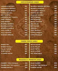 Rasodu Restaurant menu 3