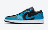 air jordan 1 low “laser blue”