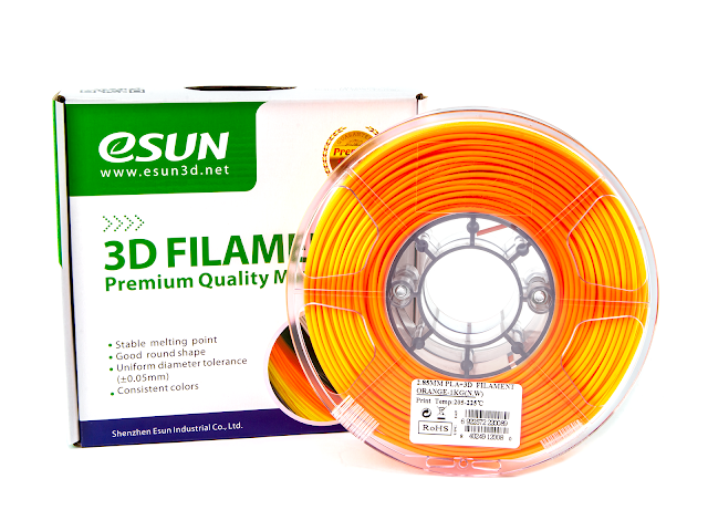 eSUN Orange PLA+ Filament - 2.85mm (1kg)