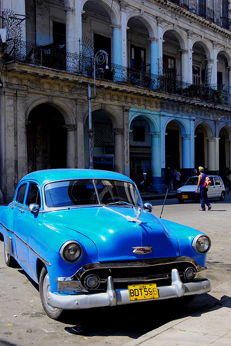 Blu cubano di lana