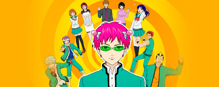 The Disastrous Life of Saiki K. New Tab marquee promo image