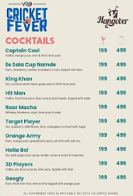 Hangover menu 1