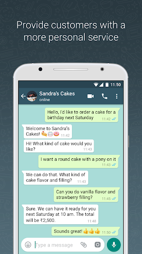 WhatsApp Business screenshots 1