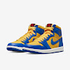 womens air jordan 1 game royal and varsity maize