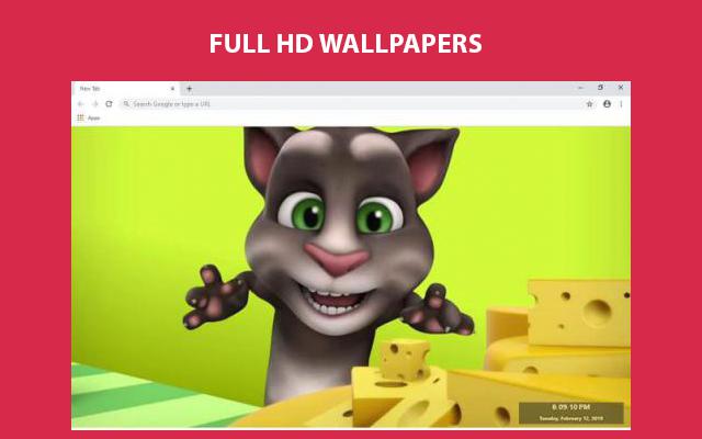 Talking Tom Wallpapers and New Tab