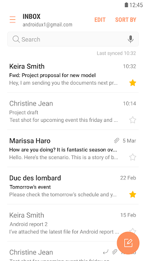 Samsung Email