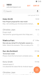   Samsung Email- screenshot thumbnail   