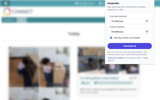 Cubby: Photo Downloader for Brightwheel & Procare screenshot 1