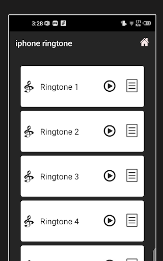 Screenshot iPhone 15 Ringtone