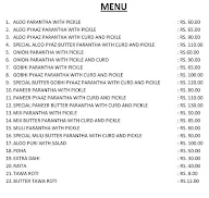 Mummy Ki Rasoi menu 1