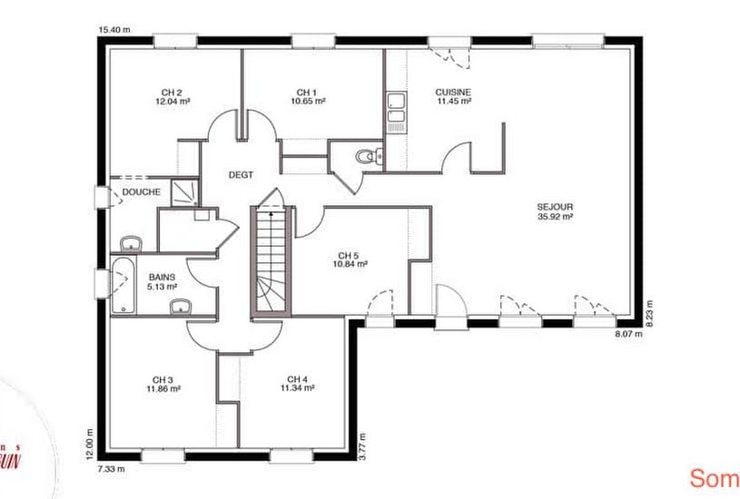  Vente Terrain + Maison - Terrain : 653m² - Maison : 108m² à Agnières (80290) 