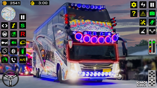 Screenshot Bus Simulator Game Bus Driving