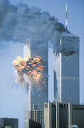 The twin towers burn in New York on September 11 2001. File photo