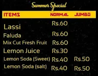 Karthikeya Juice Hub menu 1