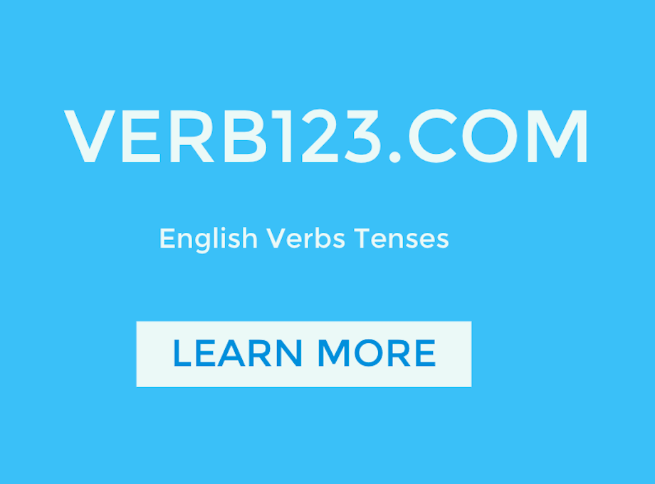 Verb123 | English Verbs Tenses Preview image 1