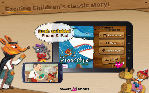 Download Pinocchio - Animated storybook apk