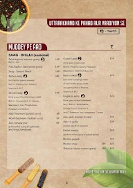 Pahadi Rasoi menu 1