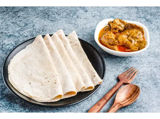 Chicken Liver Masala [4 Pieces] With 5 Hath Roti