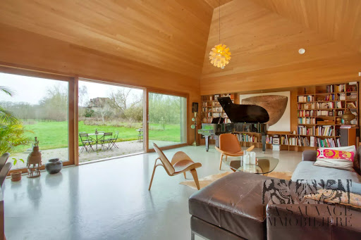 Maison contemporaine avec jardin 2