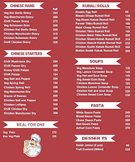 Indian Swaad menu 1