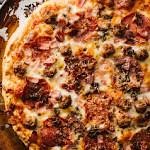 The Ultimate Meat-Lovers Pizza Recipe was pinched from <a href="http://iamafoodblog.com/the-ultimate-meat-lovers-pizza/" target="_blank">iamafoodblog.com.</a>