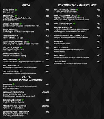 Sherlock's - Lounge & Kitchen menu 