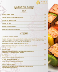 Vved Veg Restaurant menu 2