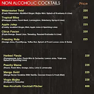 Liquide Fumee - The Urban Resto Bar menu 1