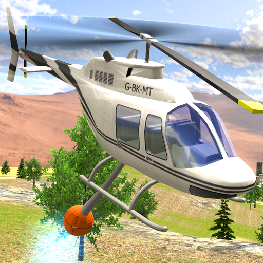 Helicopter Flying Simulator: Car Driving