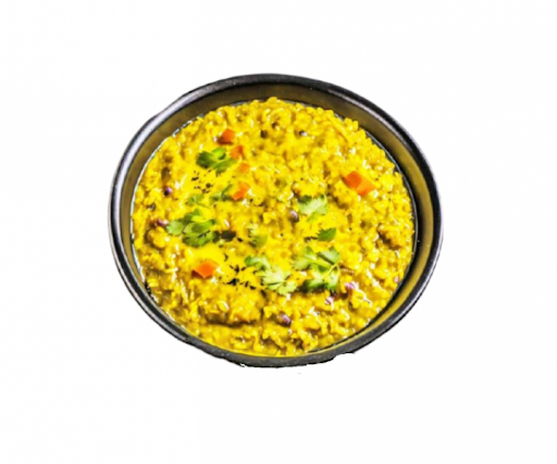 Garlic Spinach Khichdi