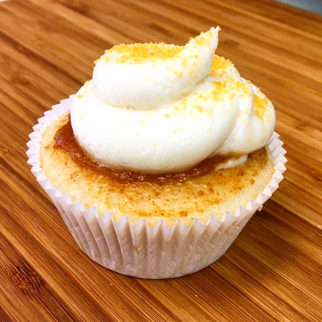 Candied Yam Cupcake