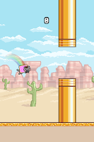 Flappy Nyan: flying cat wings Screenshot