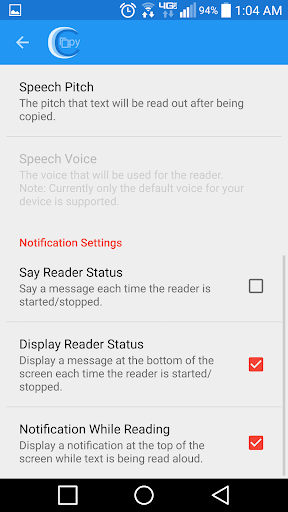 Copy To Read - Text to Speech screenshots 4