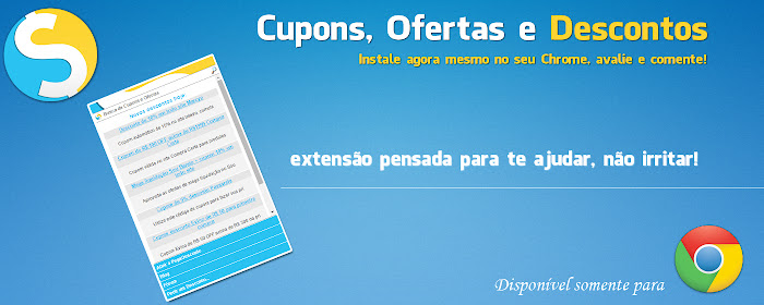 PegaDesconto - alerta de cupom de desconto marquee promo image