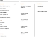 Bombay Brasseria menu 8