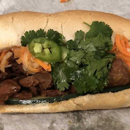 Ginger Chicken Banh Mi