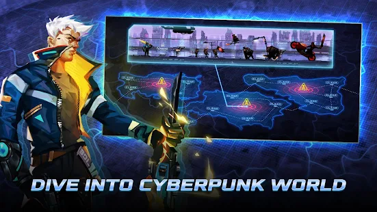 Download Cyber Fighters: Action RPG (MOD) APK for Android