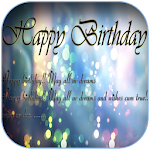 Cover Image of ดาวน์โหลด Birthday Quotes Wishes Images 1.0 APK