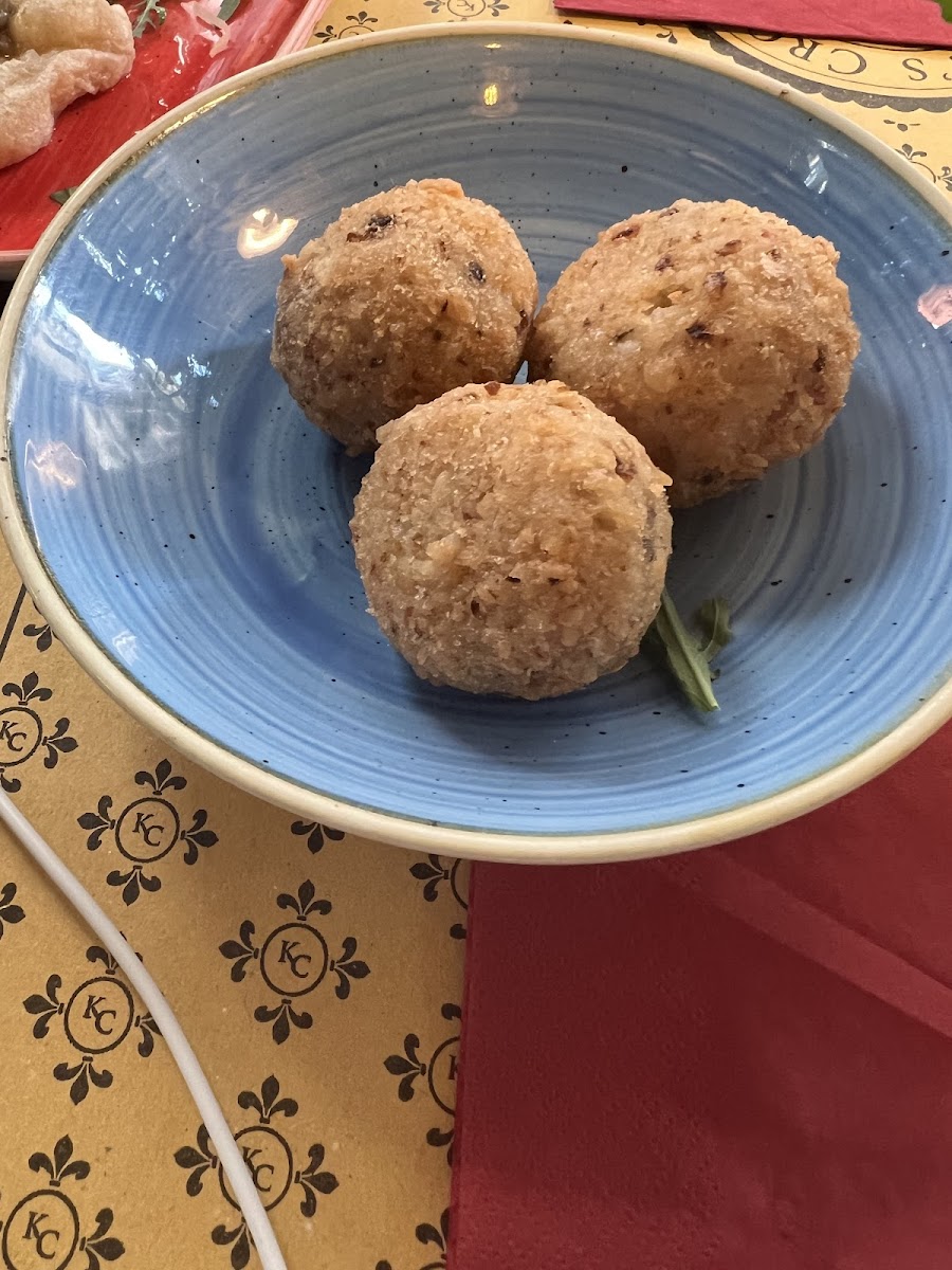 Neopolitan arancini