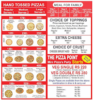 The Pizza Point menu 1