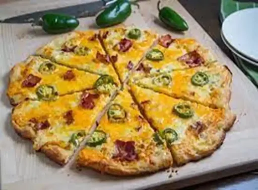 Veg Cheese Jalapeno Hot Pizza [Regular]