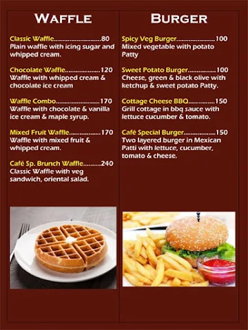 Cafe Bake N Beans menu 