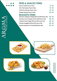 Aroma Cafe And Eatery menu 3